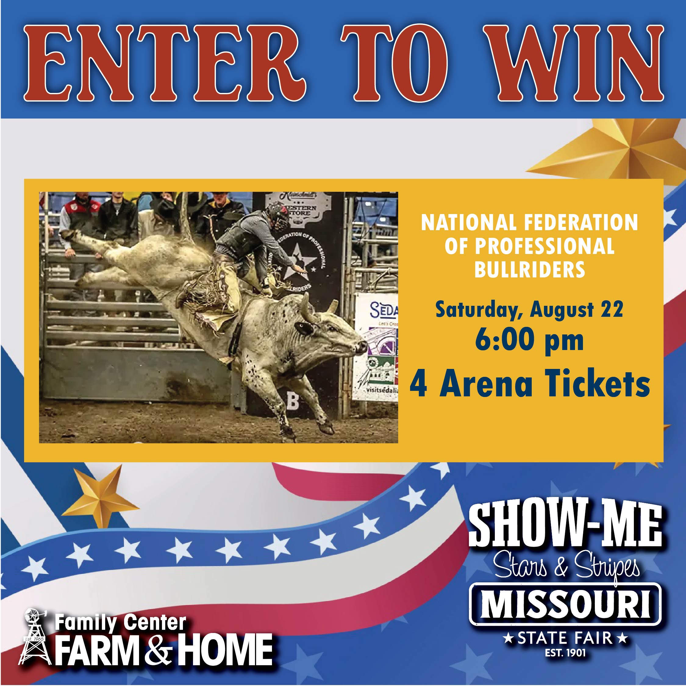 Professional Bullriders Tickets